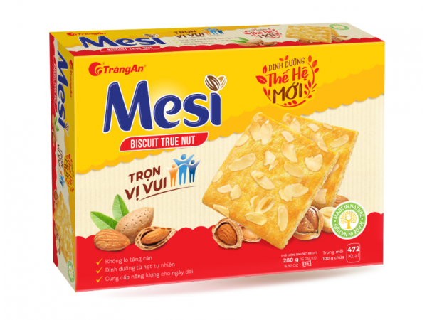 Hộp bánh Mesi true Nut 280g